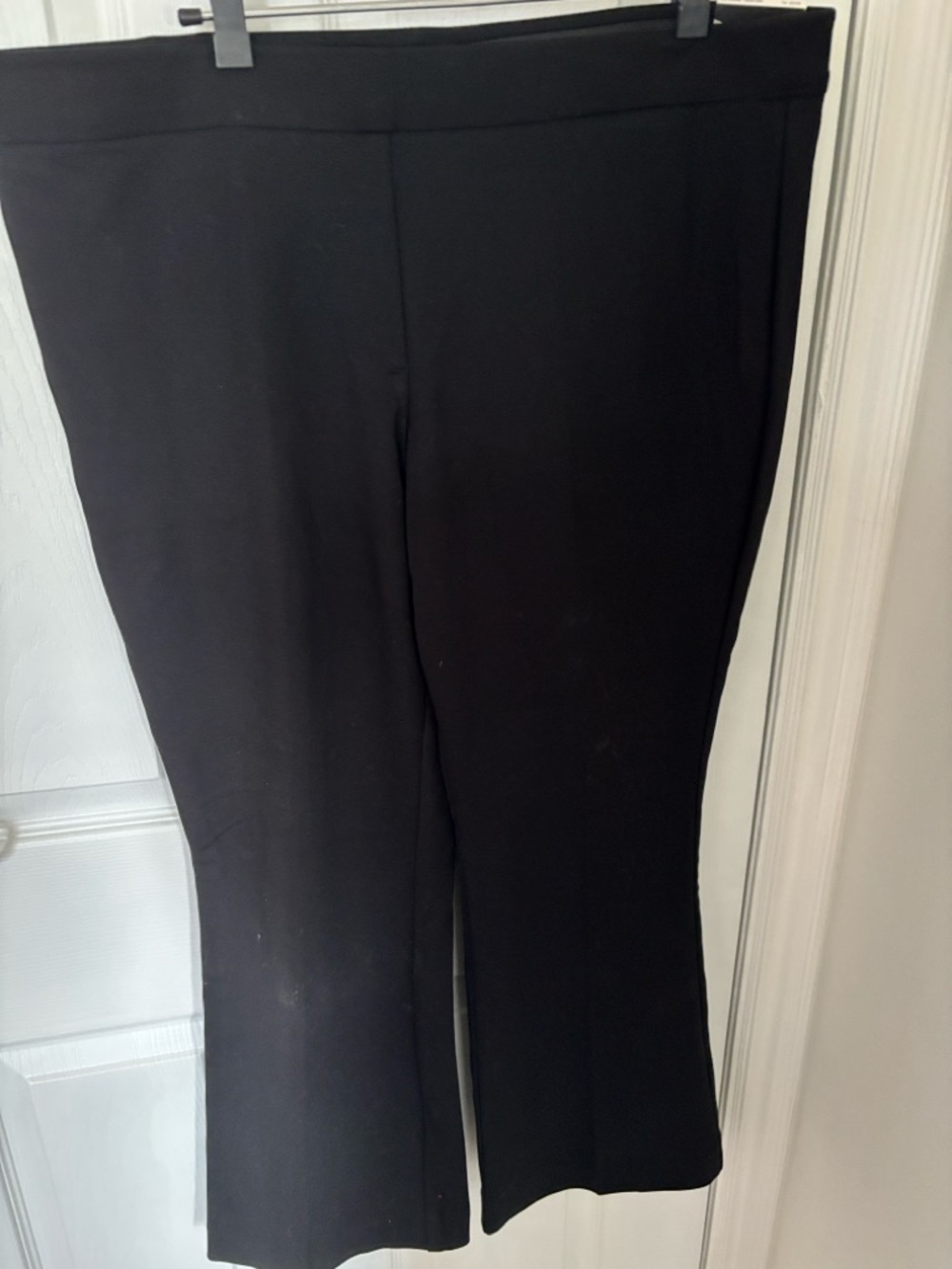 NWT -Counterparts Luxe Stretch Mid Rise Bootcut Pants in black, XL